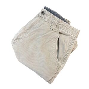 WRANGLER Authentic Issue Mens 32x32 Tan Cargo Pants Utility Workwear